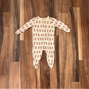 Old Navy Cream Floral Kids One Piece